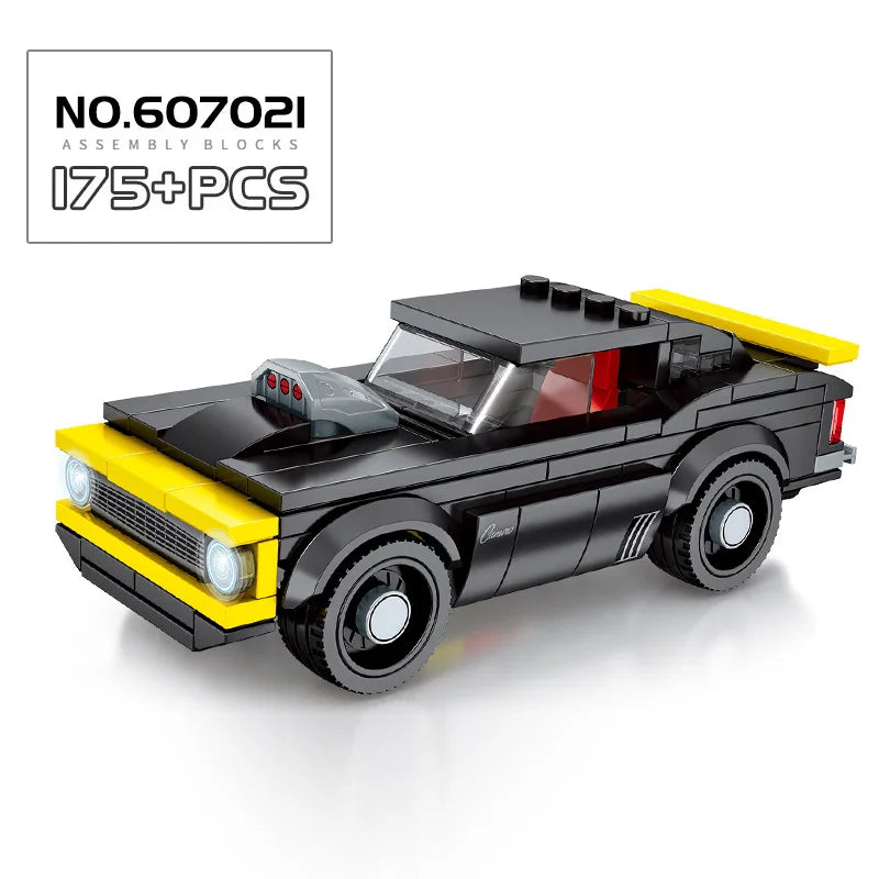 67 models City Racing Car Speed Champions Sports Building Blocks Bricks Classic Rally Super Racers F1 Great Vehicles kits toys