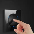 15 A/20 A 110 V-250 V Estados Unidos 1 2 enchufes Autenticación UL Toma estándar de EE. UU. Toma de corriente de América del Norte Interruptor de pared