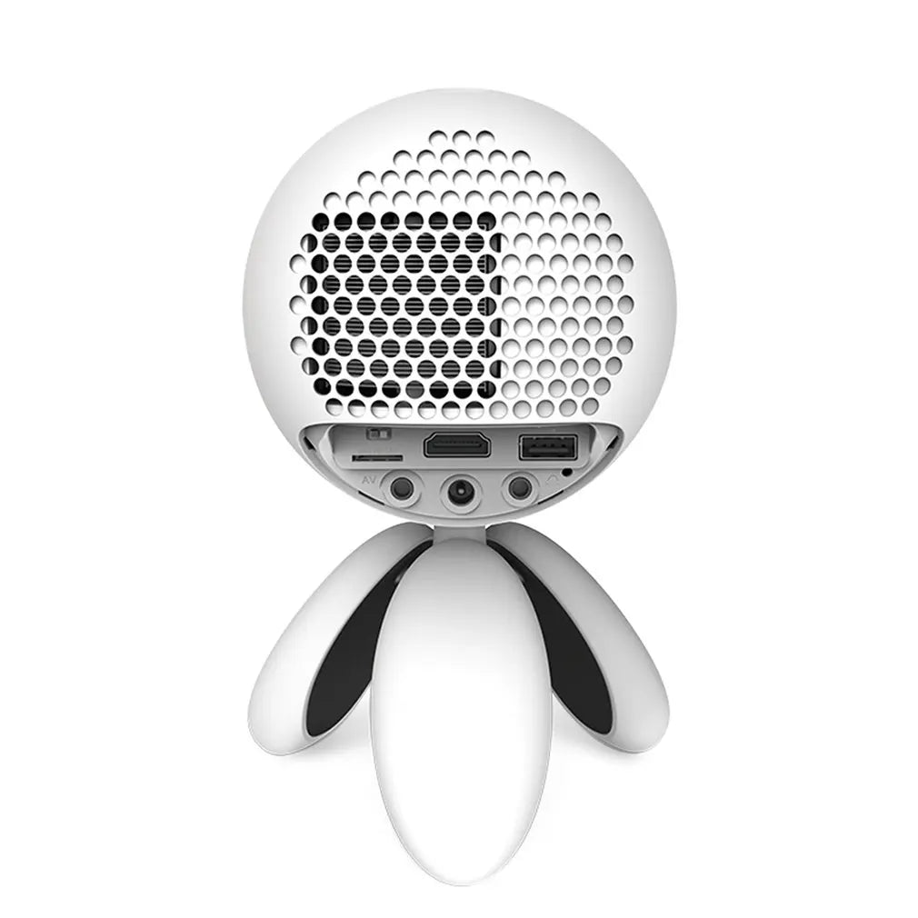 Proyector doméstico YG220 LED Mini proyector portátil con soporte Pantalla de alta definición 1080p Proyector de video para cine en casa