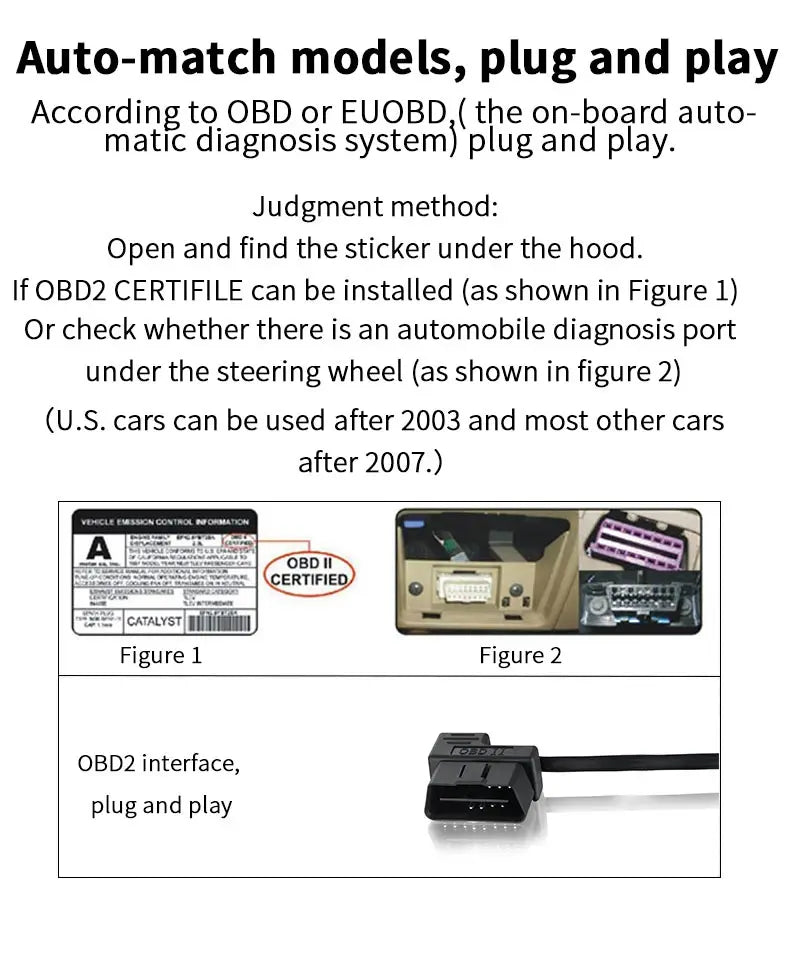 WYING M3 Auto OBD2 GPS Head-Up Display Electrónica para automóvil HUD Proyector Pantalla Digital Velocímetro para automóvil Accesorios para todos los automóviles