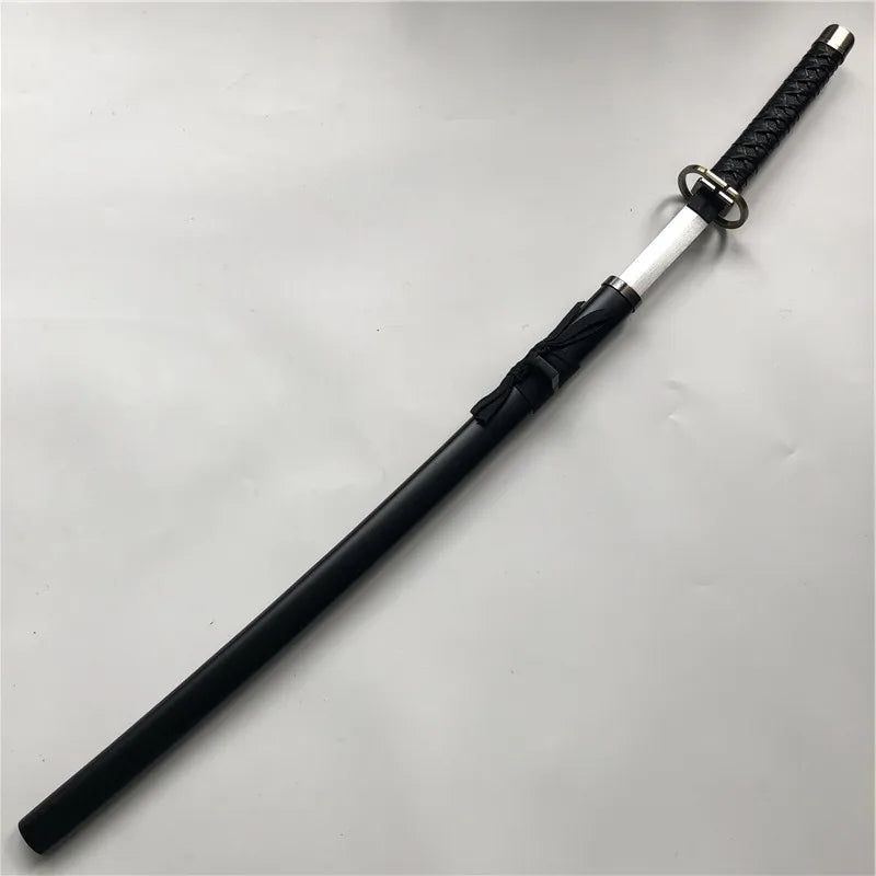 Espada de madera Ichimaru Gin para cosplay de anime, 100 cm, espada de cosplay, cuchillo ninja, arma de madera