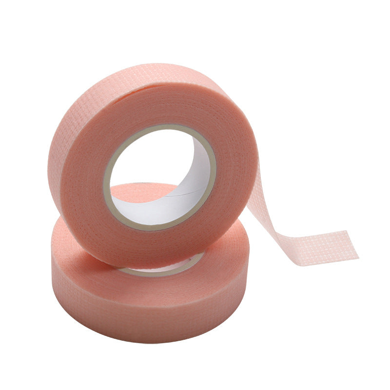1 cinta para extensión de pestañas, cinta microporosa para pestañas, suministros para extensiones, parches para pestañas no tejidos transpirables, cintas, herramientas de maquillaje