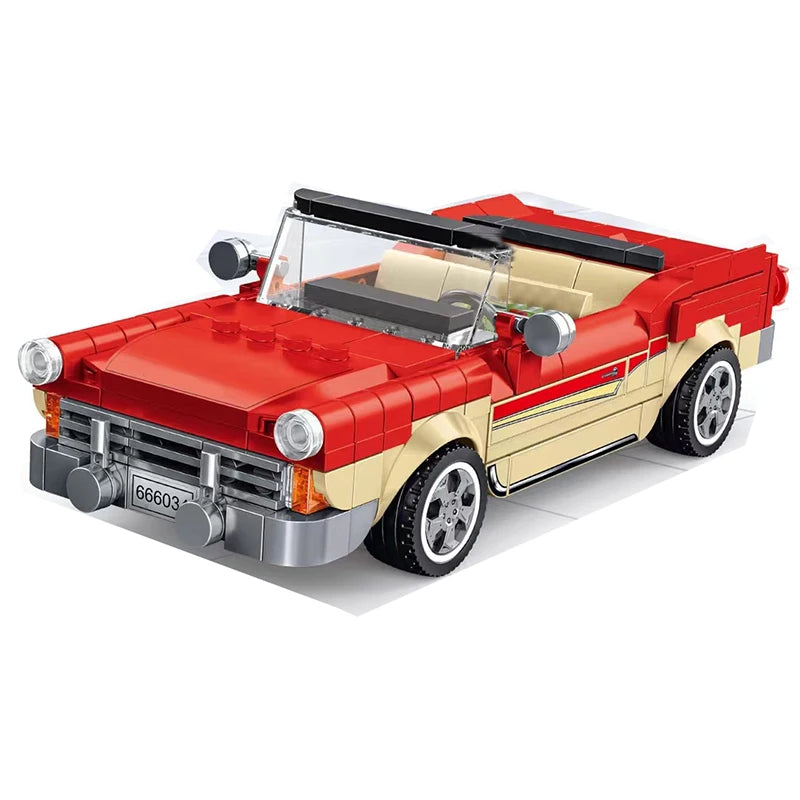 Racing Car City Speed Champions Sports Model Building Blocks DIY Bricks MOC Toy Classic Rally Super Racers Vehicle f1 technique