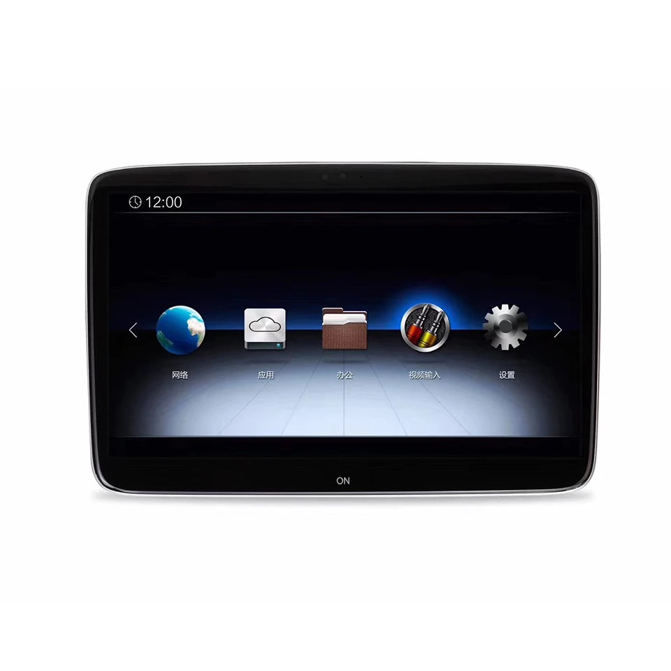 Pantalla de TV para asiento trasero para Mercedes Benz CEGSV Class Monitor de reposacabezas Android con reproductores multimedia de video y entretenimiento para automóvil