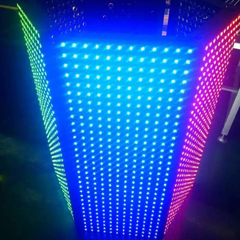 50pcs 12mm WS2811 IC RGB pixel LED string DC 5V 12V IP68 waterproofChristmas / holiday Outdoor lighting lights string