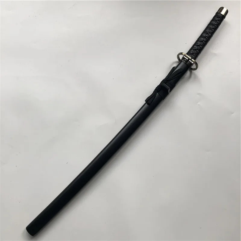 Espada de madera Ichimaru Gin para cosplay de anime, 100 cm, espada de cosplay, cuchillo ninja, arma de madera