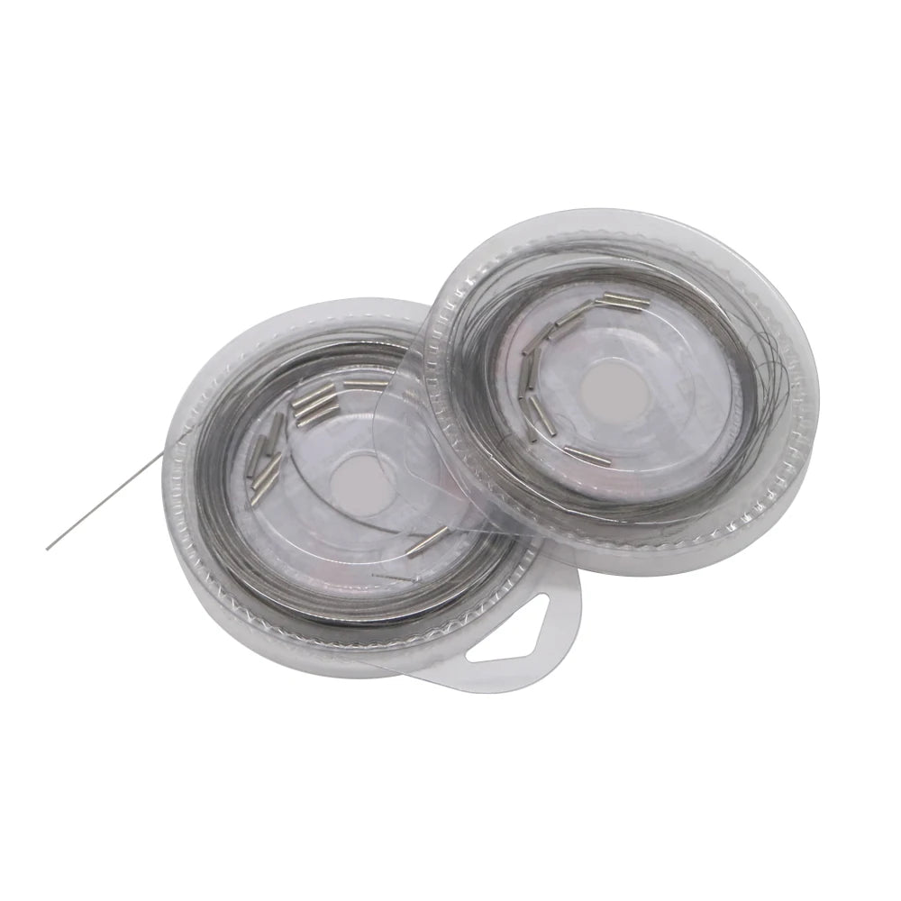 Cable de acero tejido de 7 hebras recubierto de nailon anticorrosión de 10 m, de 5 lb a 200 lb, para aparejos, señuelos de pesca, línea líder