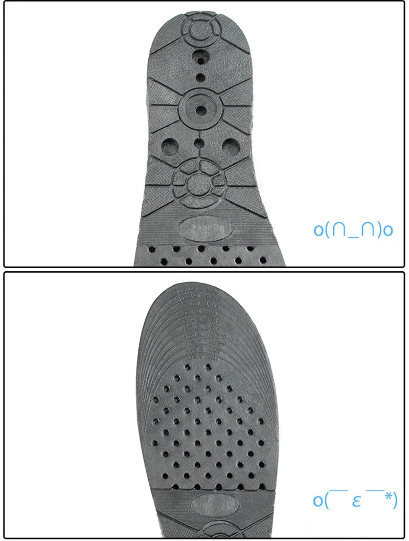 Plantillas ajustables de 6 cm, plantillas unisex de calidad, plantillas con almohadillas más altas para zapatos, plantillas de espuma viscoelástica, almohadillas de tamaño libre para hombres y mujeres
