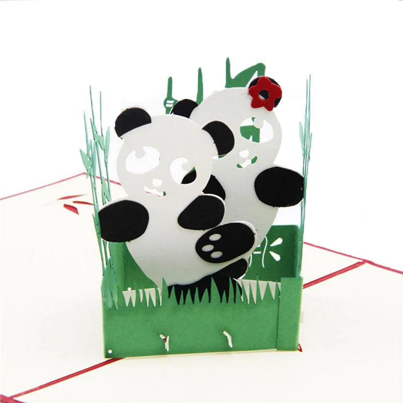 38 Styles 3D Pop Up Greeting Card Love In Hands Birthday Wedding Halloween Christmas Valentines' Day New Year Xmas Kids Gift
