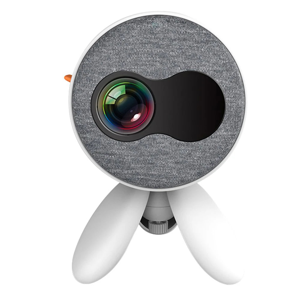 Proyector doméstico YG220 LED Mini proyector portátil con soporte Pantalla de alta definición 1080p Proyector de video para cine en casa