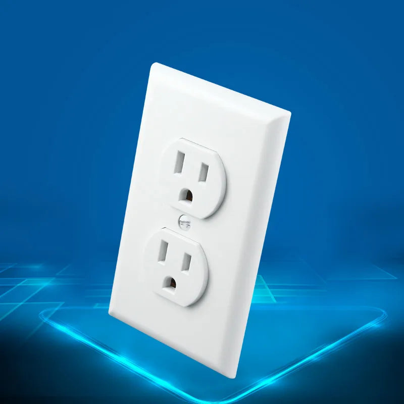 15 A/20 A 110 V-250 V Estados Unidos 1 2 enchufes Autenticación UL Toma estándar de EE. UU. Toma de corriente de América del Norte Interruptor de pared