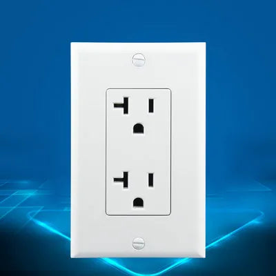 15 A/20 A 110 V-250 V Estados Unidos 1 2 enchufes Autenticación UL Toma estándar de EE. UU. Toma de corriente de América del Norte Interruptor de pared
