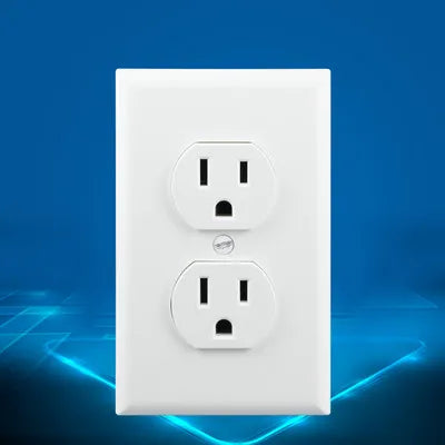 15 A/20 A 110 V-250 V Estados Unidos 1 2 enchufes Autenticación UL Toma estándar de EE. UU. Toma de corriente de América del Norte Interruptor de pared