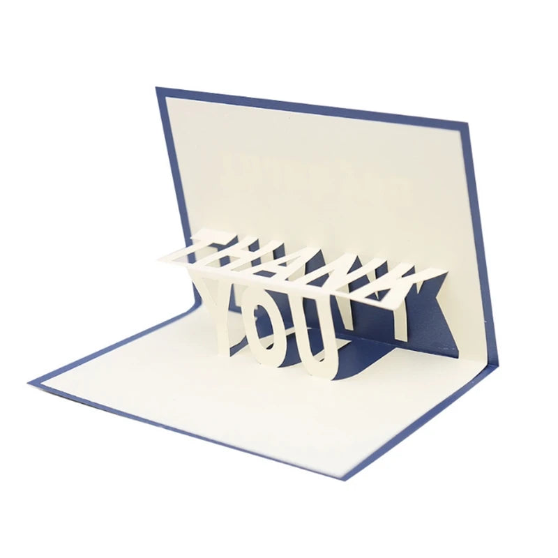 38 Styles 3D Pop Up Greeting Card Love In Hands Birthday Wedding Halloween Christmas Valentines' Day New Year Xmas Kids Gift