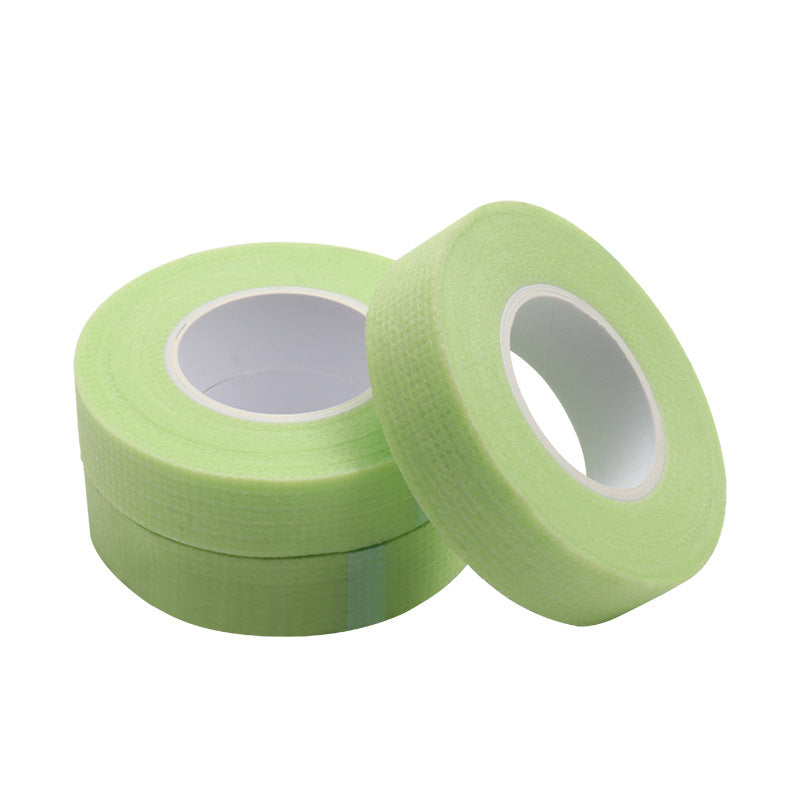 1 cinta para extensión de pestañas, cinta microporosa para pestañas, suministros para extensiones, parches para pestañas no tejidos transpirables, cintas, herramientas de maquillaje