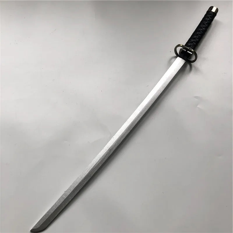 Espada de madera Ichimaru Gin para cosplay de anime, 100 cm, espada de cosplay, cuchillo ninja, arma de madera
