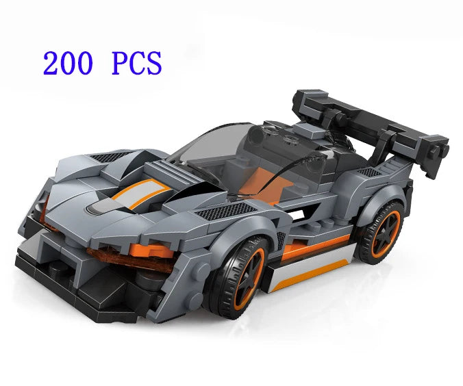 Racing Car City Speed Champions Sports Model Building Blocks DIY Bricks MOC Toy Classic Rally Super Racers Vehicle f1 technique