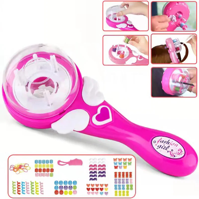 Automatic Hair BraiderElectric DIY Hair Weave Machine Twist Knitting Roll Twisted Braiding Hair Styling Tools Girl Gift