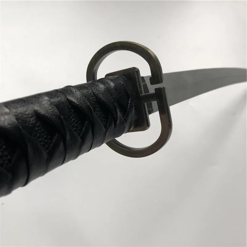Espada de madera Ichimaru Gin para cosplay de anime, 100 cm, espada de cosplay, cuchillo ninja, arma de madera