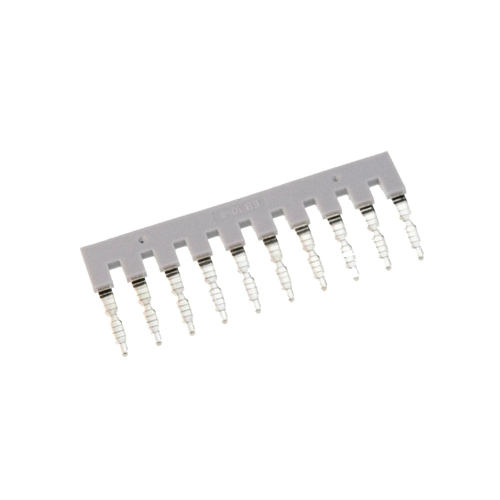 10 piezas Bloque de terminales de riel DIN UK-2.5B Cable Conductor eléctrico Conector universal Bloque de terminales de conexión por tornillo UK2.5B