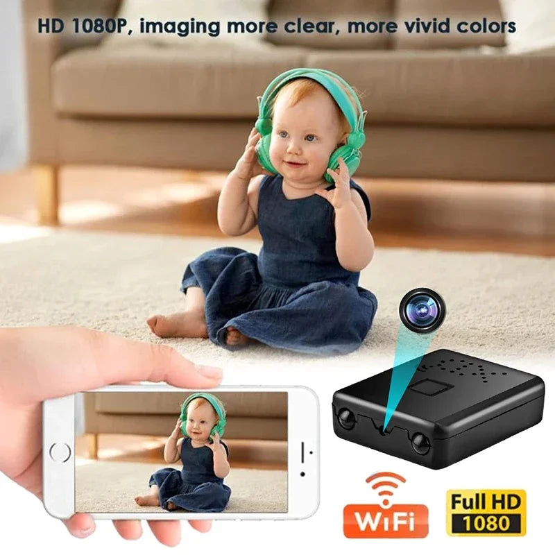 Mini cámara Xiaomi Full HD 4K WiFi 5G Visión nocturna Monitoreo de seguridad remoto Protección del hogar Grabadora de video a prueba de agua