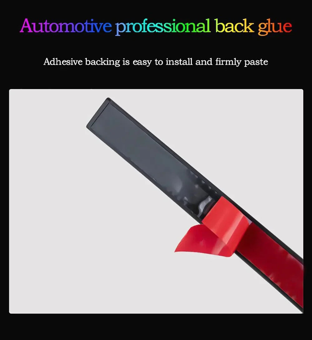 Car Colorful Modification Rainbow APP Flow Light Running Lantern RGB Car Bottom Music Rhythm Decorative Light