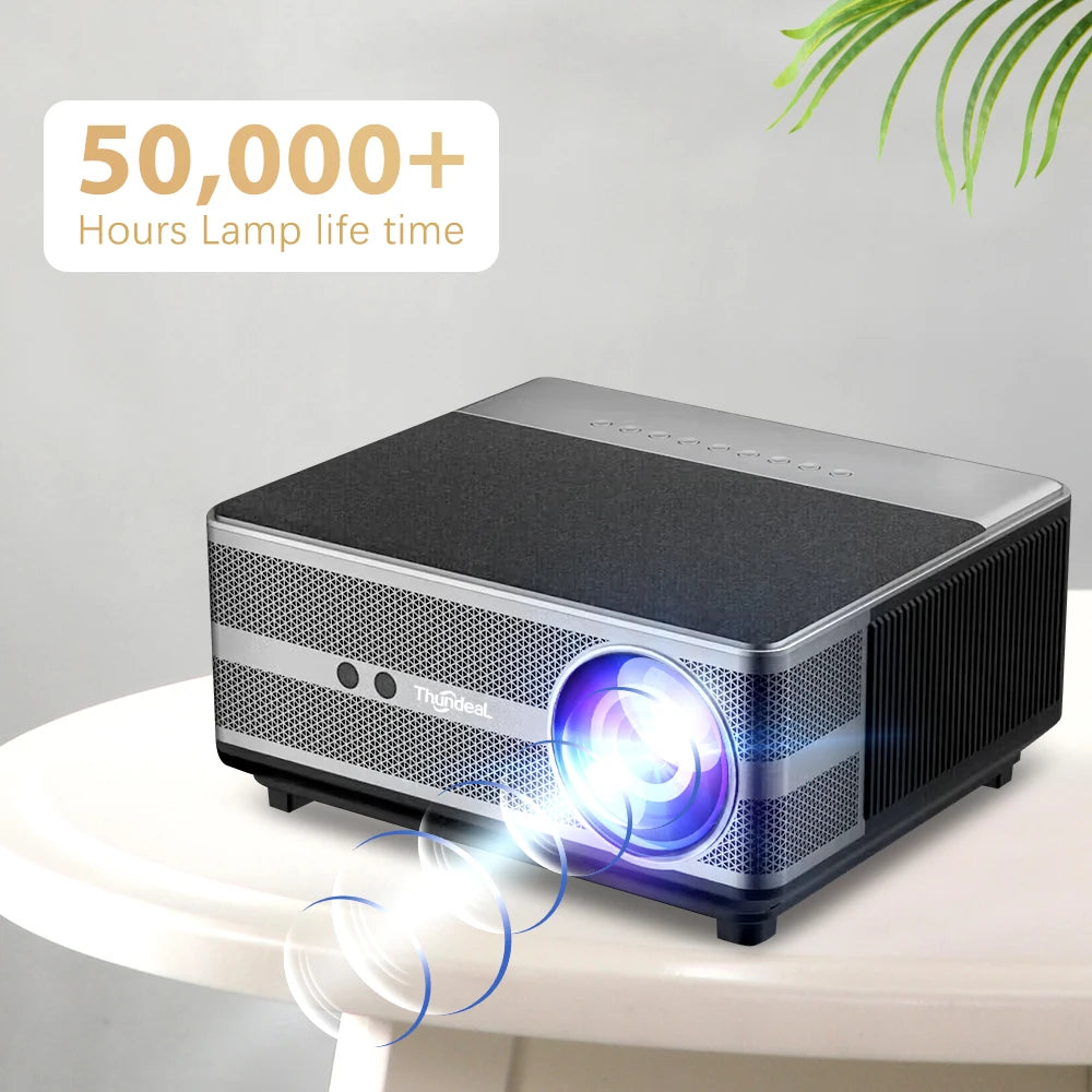Proyector 1080P WiFi Proyector LED Full HD 2K 4K TV Video Película Teléfono inteligente Cine en casa TD98 Beamer Cine Pantalla grande