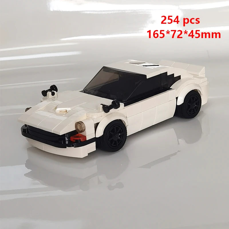 Technical Car City Speed Champion Sports MOC Ideas Creative Racing Car Building Blocks Garage Carro Rennau Voiture Vehicle Toys