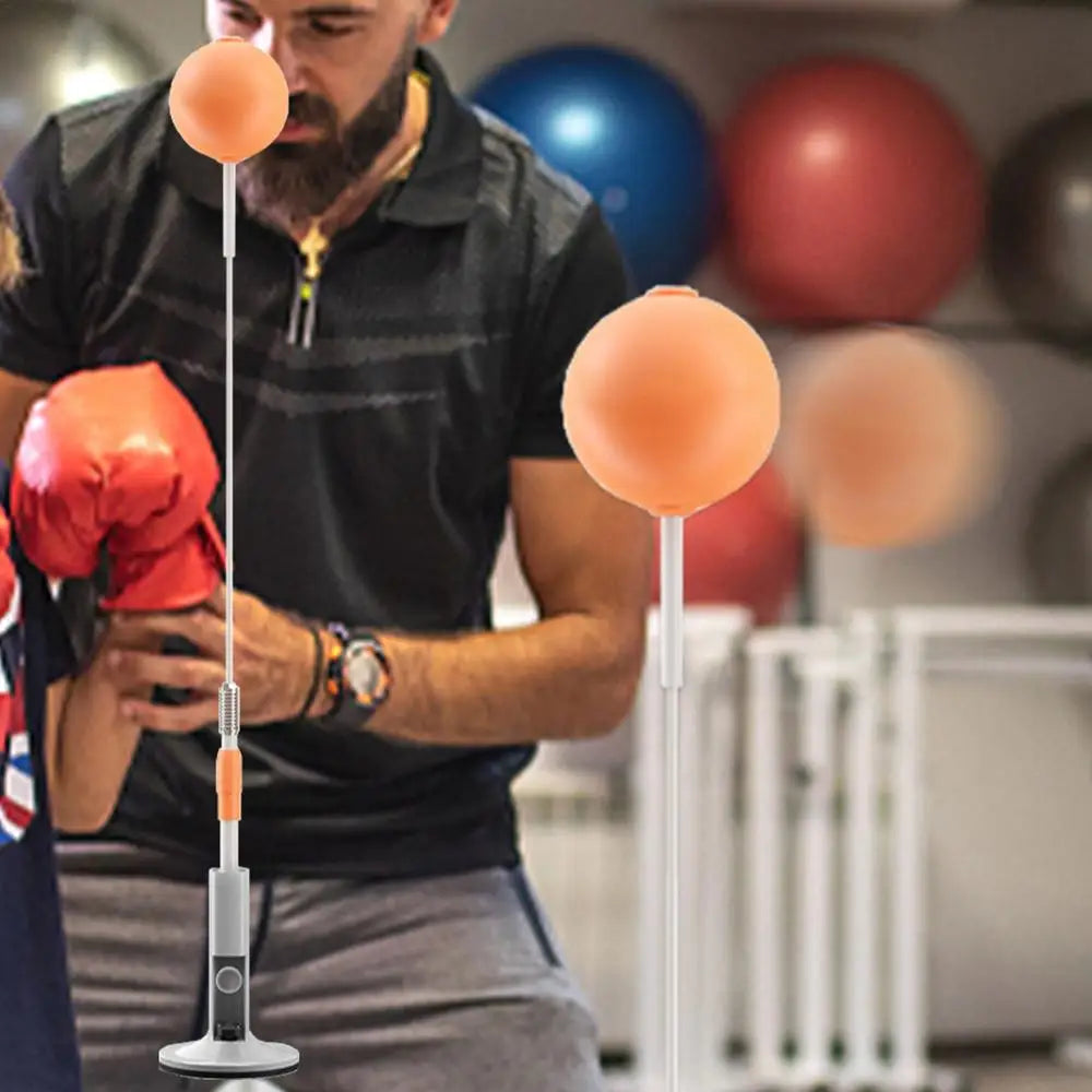 Reflex Punching Bag Freestanding Punching Ball Boxing Gear Hand-Eye Coordination Workout Kit Kickboxing Training Equipment