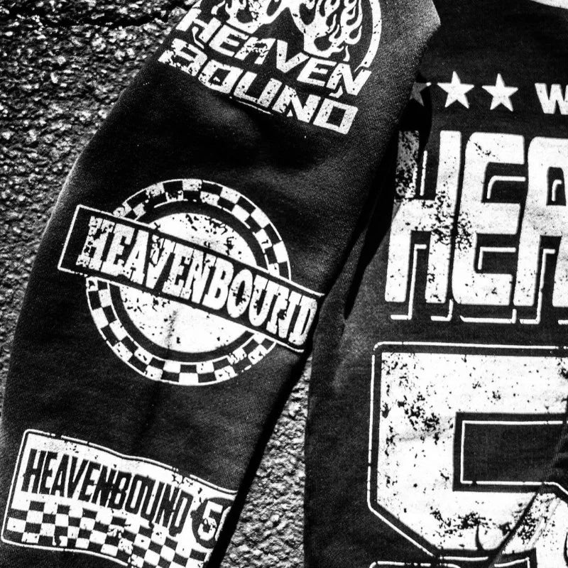Sudadera con capucha estampada Y2k de alta calidad, estilo hip hop, Harajuku, informal, holgada, unisex, de gran tamaño, a la moda