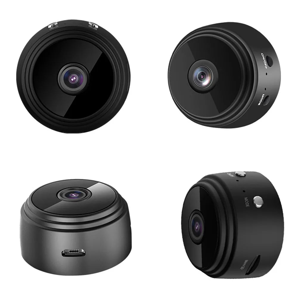 Mini caméra HD 1080P sans fil WiFi Baby Monitor Sécurité intérieure Surveillance Vision nocturne Caméscope Enregistreur audio vidéo