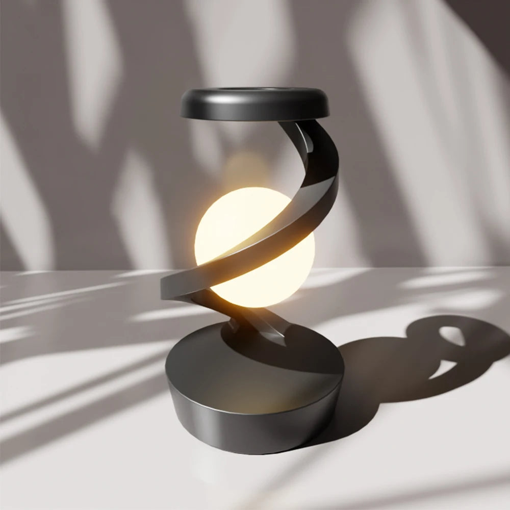 Rechargeable reading desk lamp Bedside night light Outdoor camping light With hand waving control mode Supports wireless charge