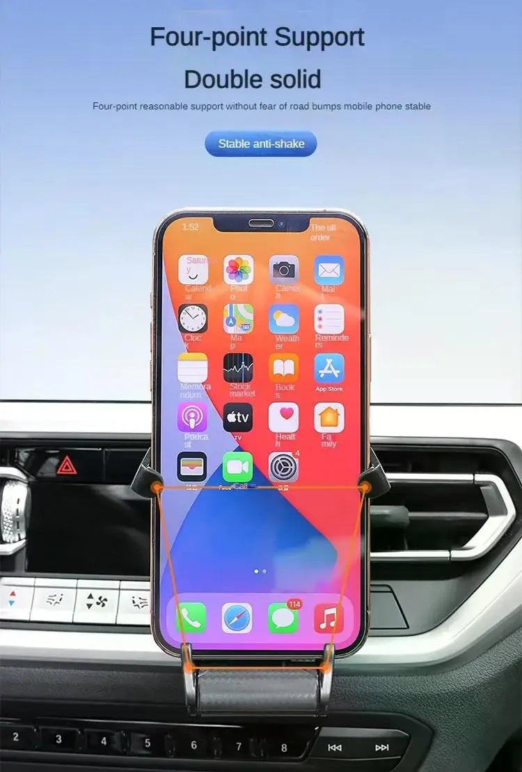 Racing Seat Design Car Phone Holder Mount Stand Suction Cup Smartphone Mobile Cell Support in Car Bracket for IphoneSamsung Mi