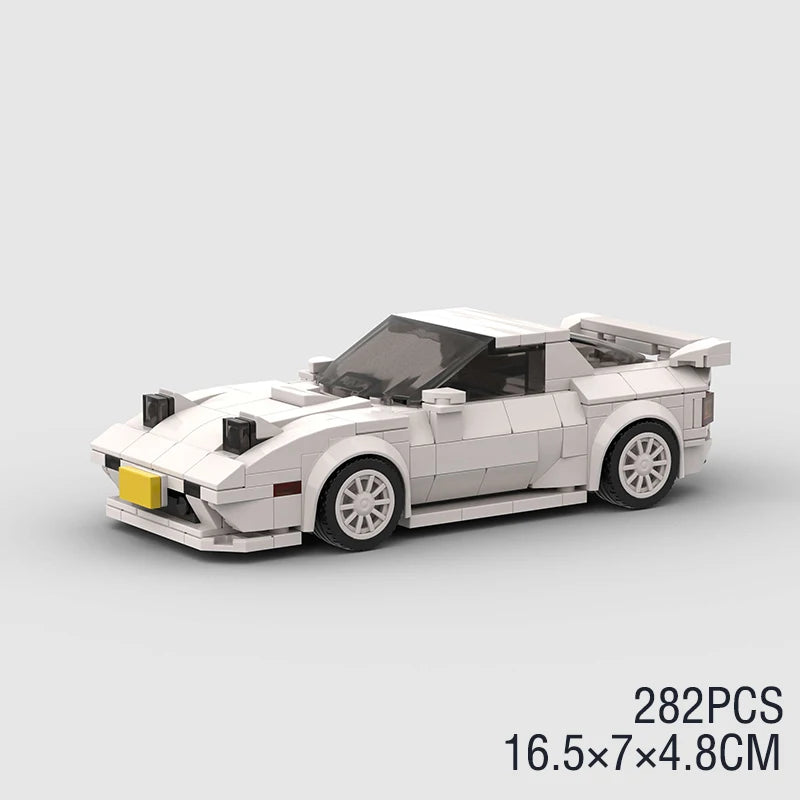Supercar F1 City Speed Champions Racing Car RX-7 Model Building Blocks MOC Supercar Racers Vehicle Technique Bricks Kids Toys