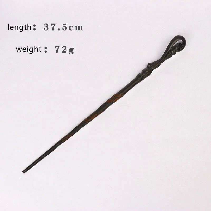 32-41cm Funny Magic Wands Resin Magic Wizard Wand Movie Dumbledore Snape Cosplay Props For Boys Girls Gift