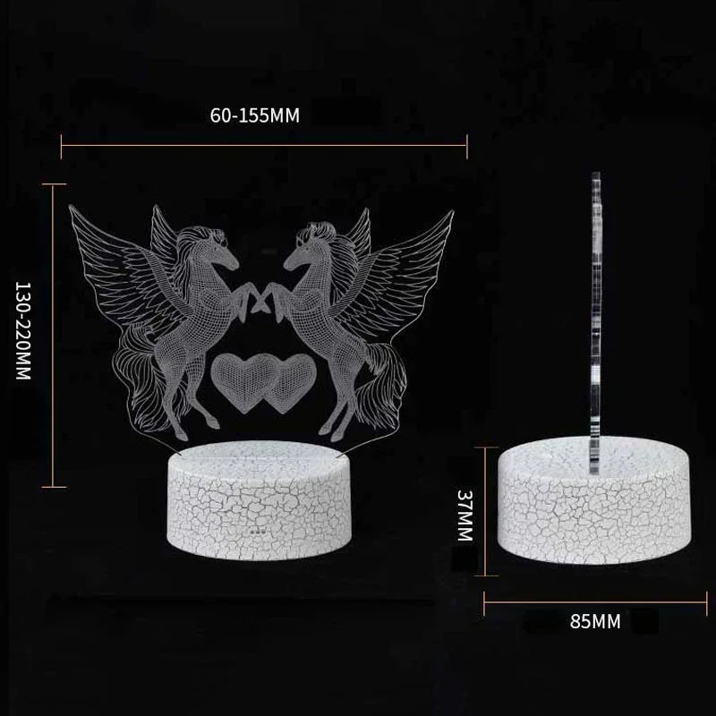 Stitch 3D Led Lamps Money Shape Bedroom Bedside Table Lamp Night Light Home Bedroom Office Christmas Decorations Kids Gift Toys
