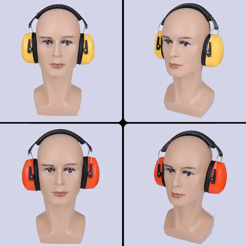 Auriculares de seguridad para el trabajo, antirruido, para el trabajo, para aprender, dormir, para carpinteros, para disparar, protección auditiva, auriculares portátiles