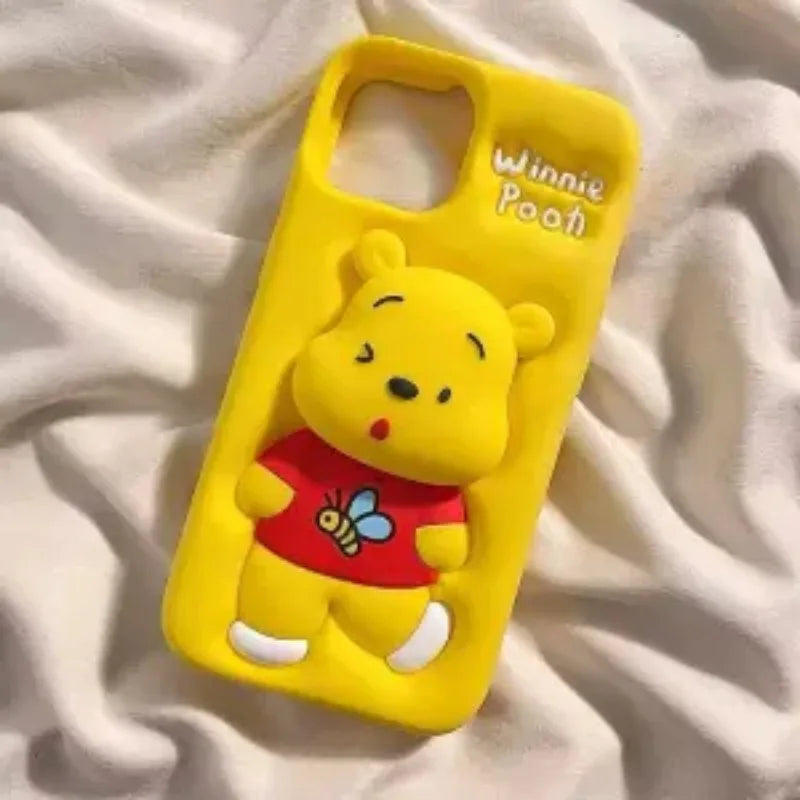 Stitch Phone15promax cute mobile phone case Apple 14/13 silicone 12 all-inclusive 11 soft 15 cartoon couple protective case