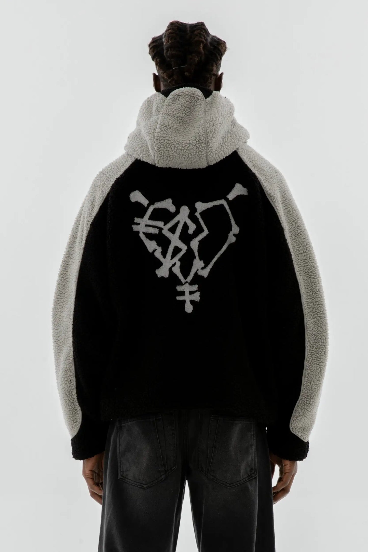 Sudadera con capucha Y2K con cremallera para hombre, ropa de nueva moda, sudadera con capucha de gran tamaño con empalme de color sólido, camisetas estilo punk hip hop, ropa de calle