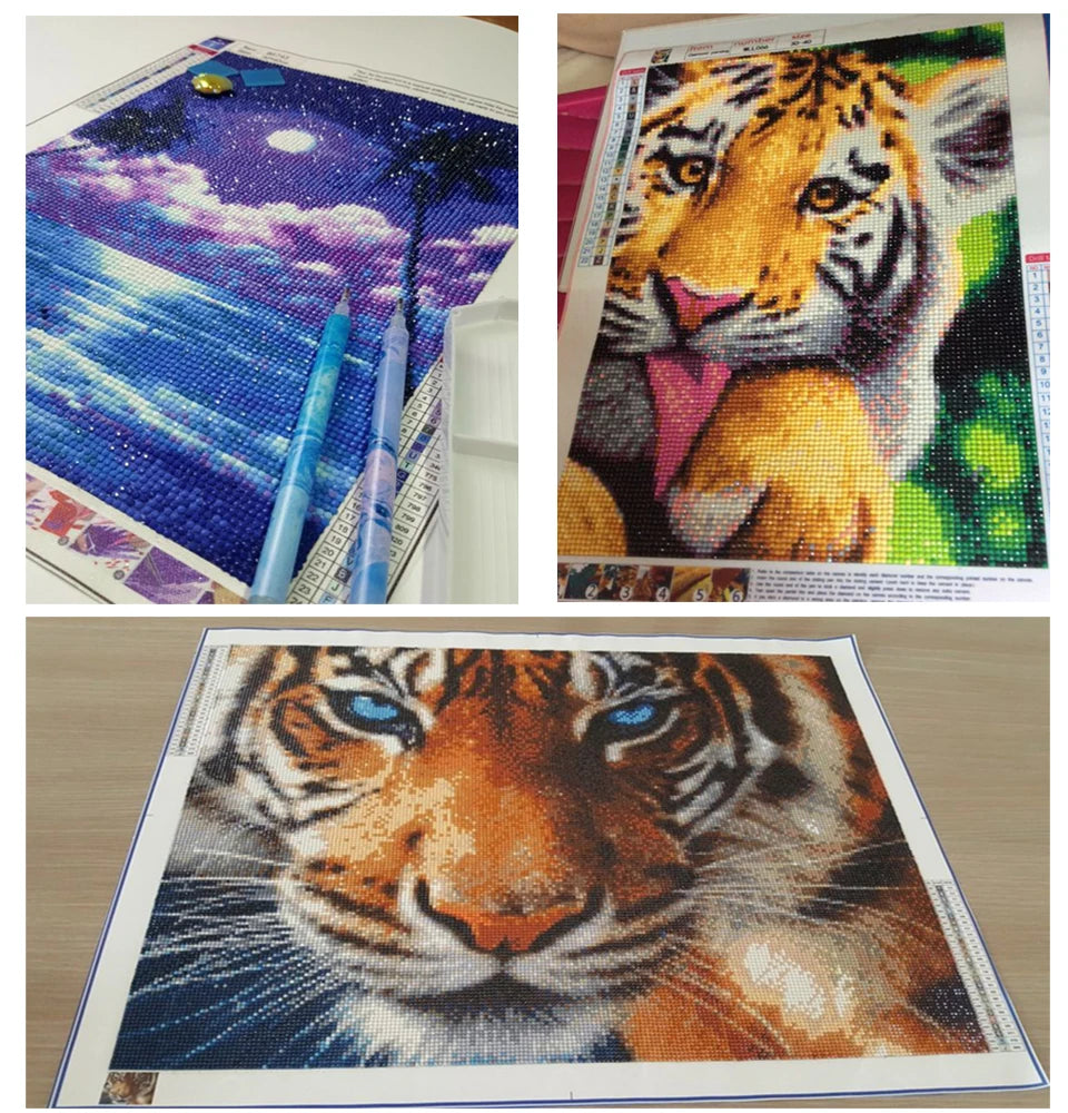 5D Japanese Anime Diamond Painting Cartoon Girl Dragon Full Diamond Embroidery Diy Mosaic Cross Stitch Kits Home Decoration Gift