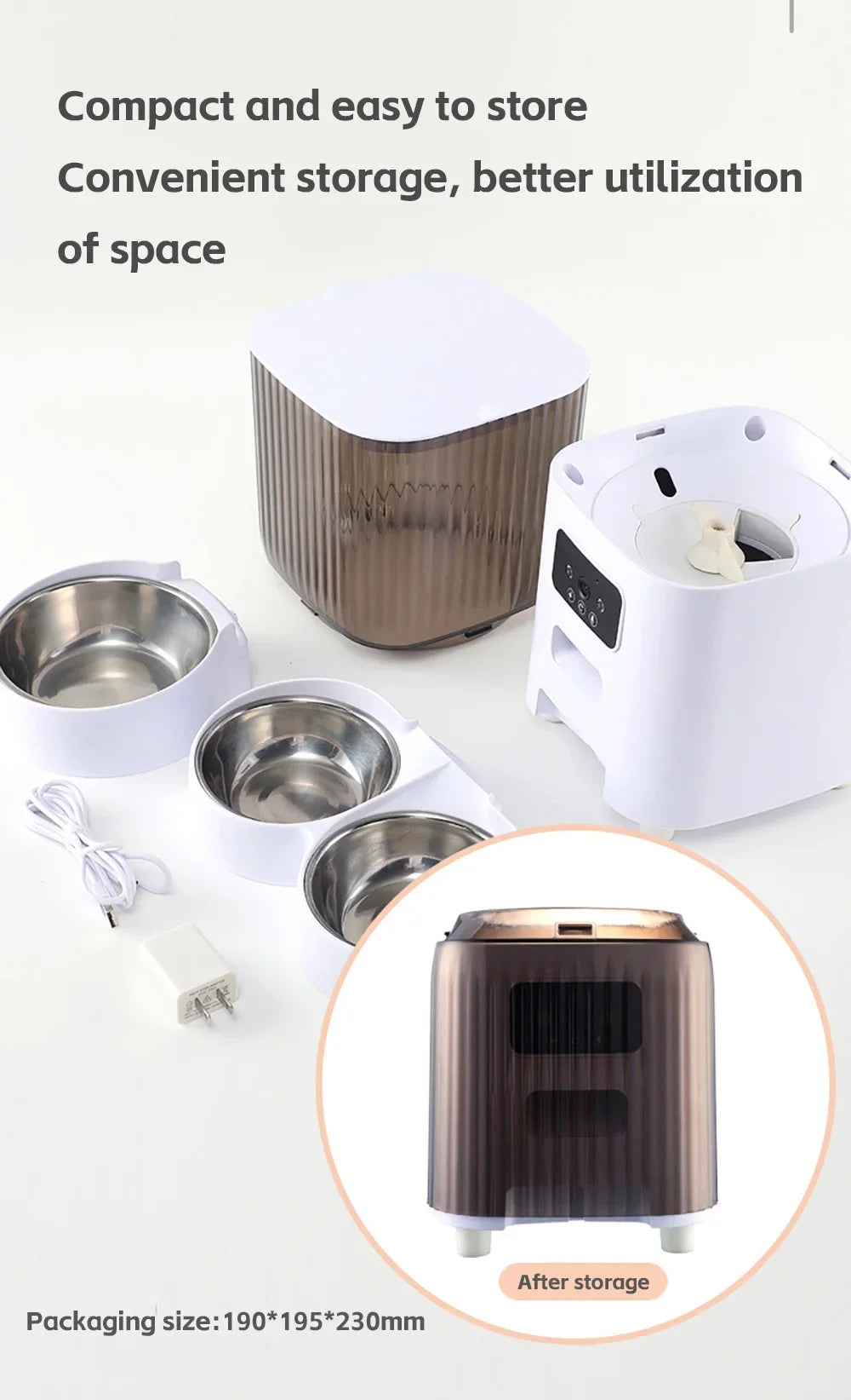 5L Double Bowls Smart Automatic Cat Feeder With Camera Cat Dry Food Video Dispenser Pet Smart Voice Recorder Auto Feeder For Dog
