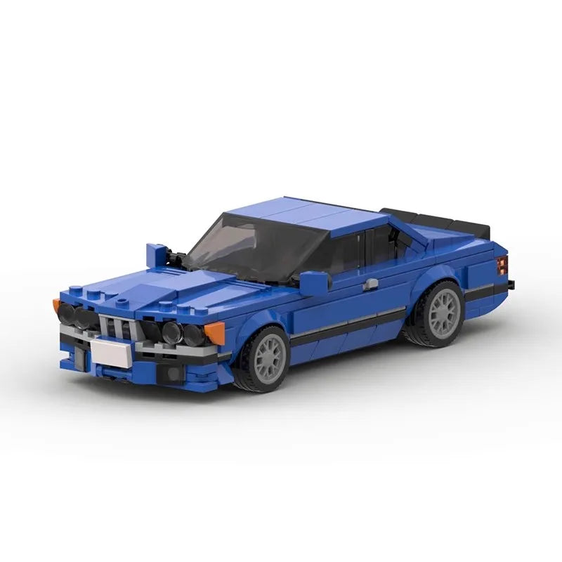 Bricklink Technical Car City Speed Champions M3 E30 E36 E46 GTR 635CSi 850CSi Vehicles Sets Building Blocks Toys Children Gift
