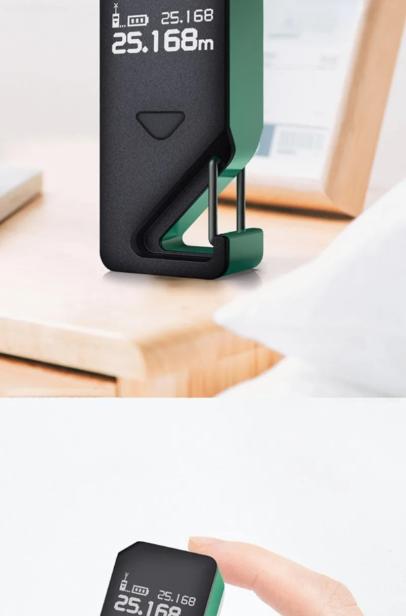 Telémetro láser de alta precisión SATA de Xiaomi, mini regla electrónica infrarroja, herramientas de medición láser de alta precisión para ingeniería