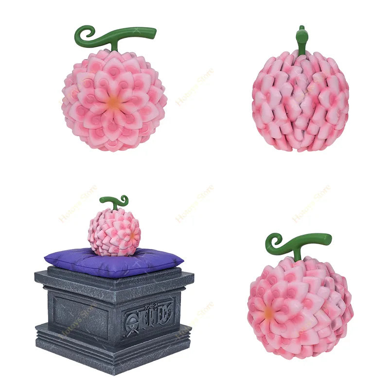 22 Styles One Piece Devil Fruit Figuer GK Eustass Kid Magnet Magnet Kaidou Fish Fish Luffy Gum Gum Fruit Collectible Model Toys