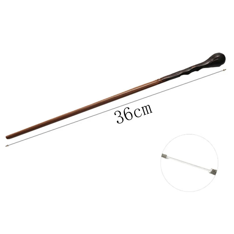 24 Kinds of Metal Core Magic Harried Wands Malfoy Voldmort Hermione Ron Bellatrix McGonagall Magical Potter Wand Box