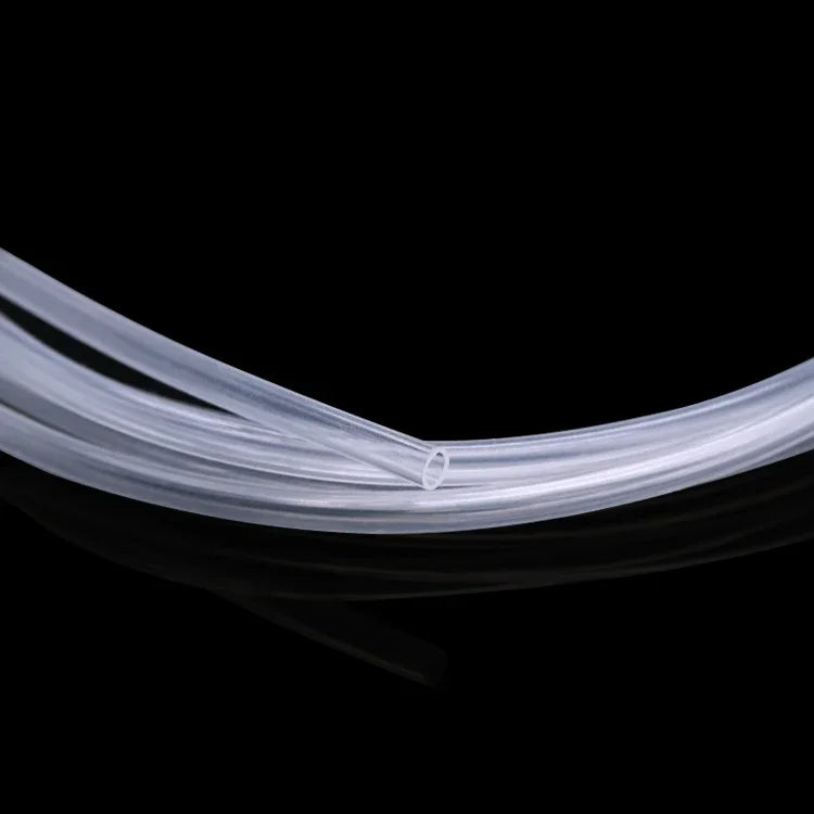 Tubo de silicona flexible de 1 m/5 m, diámetro interior de 0,5, 1, 2, 2,5, 3, 4, 5, 6, 7 y 8 mm, apto para uso alimentario, resistente a la temperatura, no tóxico, transparente