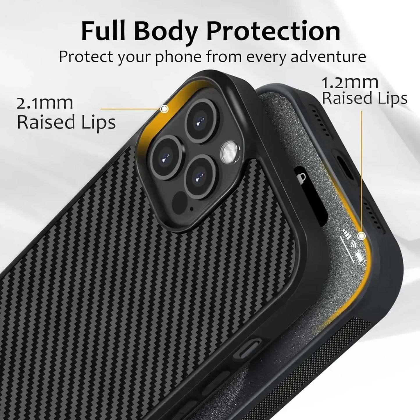 Cool Luxury Gloss Authentic Carbon Fiber Armor Phone Case for IPhone 16 15 14 13 12 11 Pro Xs Max Mini Plus Celulares Hard Funda