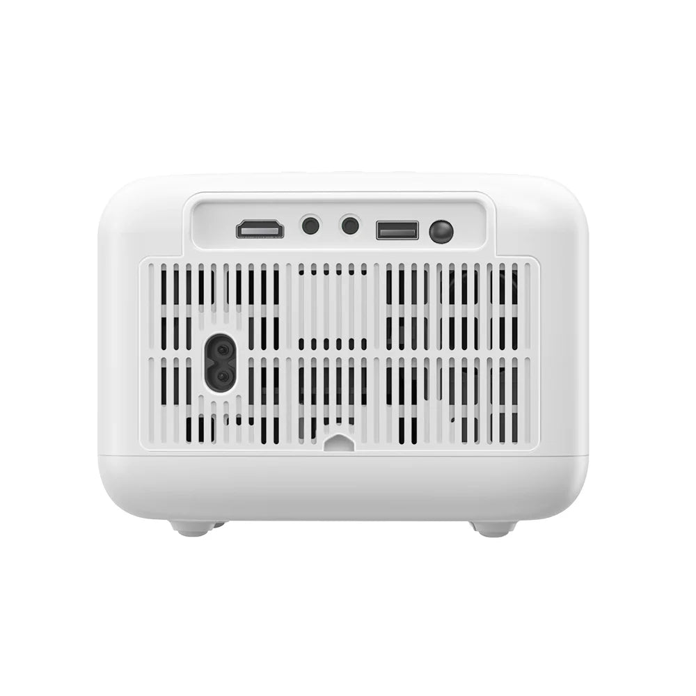 【Enfoque eléctrico】 Miniproyector Android, YABER L1 Proyector de video de 20000 lúmenes 5G WiFi Bluetooth, compatible con proyector portátil P