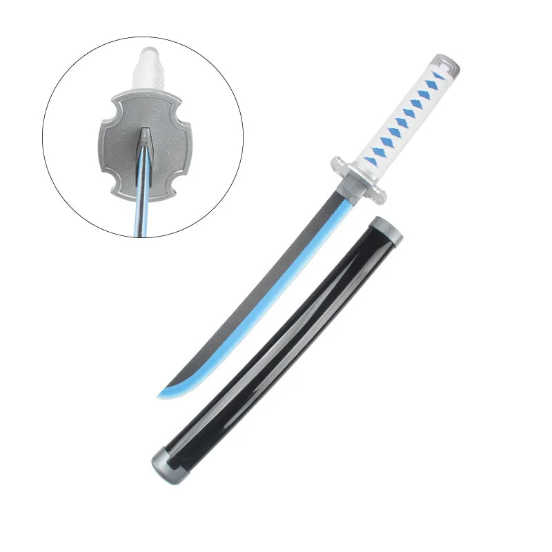 Anime Demon Slayer Katana Kimetsu No Yaiba Sword 60cm Toy Sword Sanemi Kyoujurou Kokushibou Reissue Katana