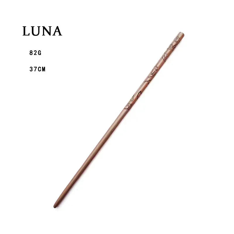 36 Styles Harry Magic Wand Resin Material Built in Steel Core Dumbledore Staff Cosplay Voldemort Props Christmas Gift Kid